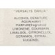 Versalys parfum femme, eau de versalys parfums senteur dahlia